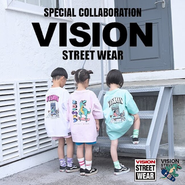 LOWRYS FARM KIDSがスケーターブランド VISION STREET WEAR との