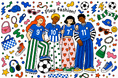 【2026 年6 ⽉5 ⽇（⾦）スタート】「ブロークコア」の最前線を体感するサッカー✖ファッションのポップアップを原宿「and ST TOKYO」で開催