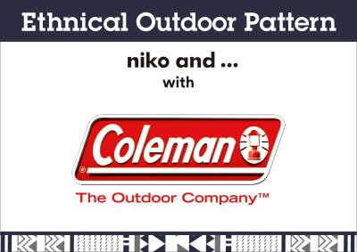 niko and ...」より、アウトドアブランド「Coleman」とのコラボ商品を ...
