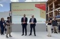 ◆大阪・関西万博閉幕日、イタリア館前に特設スケートリンク登場◆ 万博からミラノ冬季五輪へ、関西大学スケーターがバトンを繋ぐ