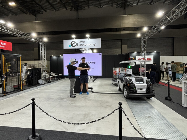 eve auto車両試運転 eve auto車両試運転