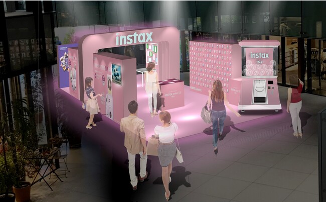富士フイルムINSTAX“チェキ”ポップアップイベント会場のイメージ画像 富士フイルムINSTAX“チェキ”ポップアップイベント会場のイメージ画像