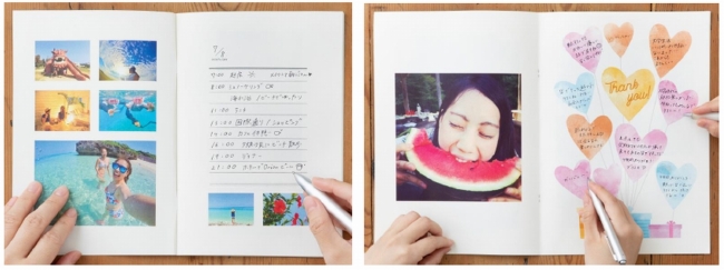 フォトブック Photozine シリーズの楽しみ方がさらに広がる お気に入りの写真で手帳や日記帳が作成できる新サービスをスタート 富士フイルムのプレスリリース