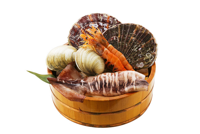 おすすめ！磯丸と言えばこれ♪「浜焼きセット」1,989円（税込2,188円）