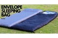 宇宙服素材を利用した封筒型寝袋 ENVELOPE SLEEPING BAG