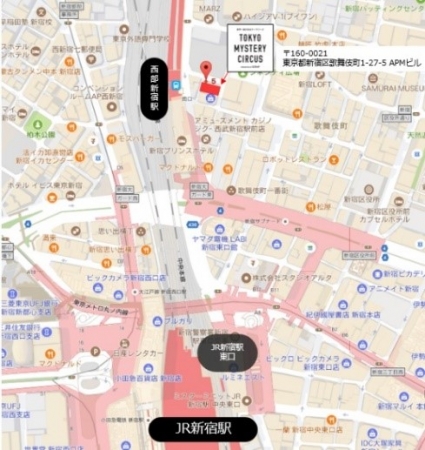 東京ミステリーサーカスアクセス