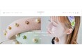 着物生地のヘアアクセサリーブランド KARAKU by meの新しいWebサイトがオープンしました