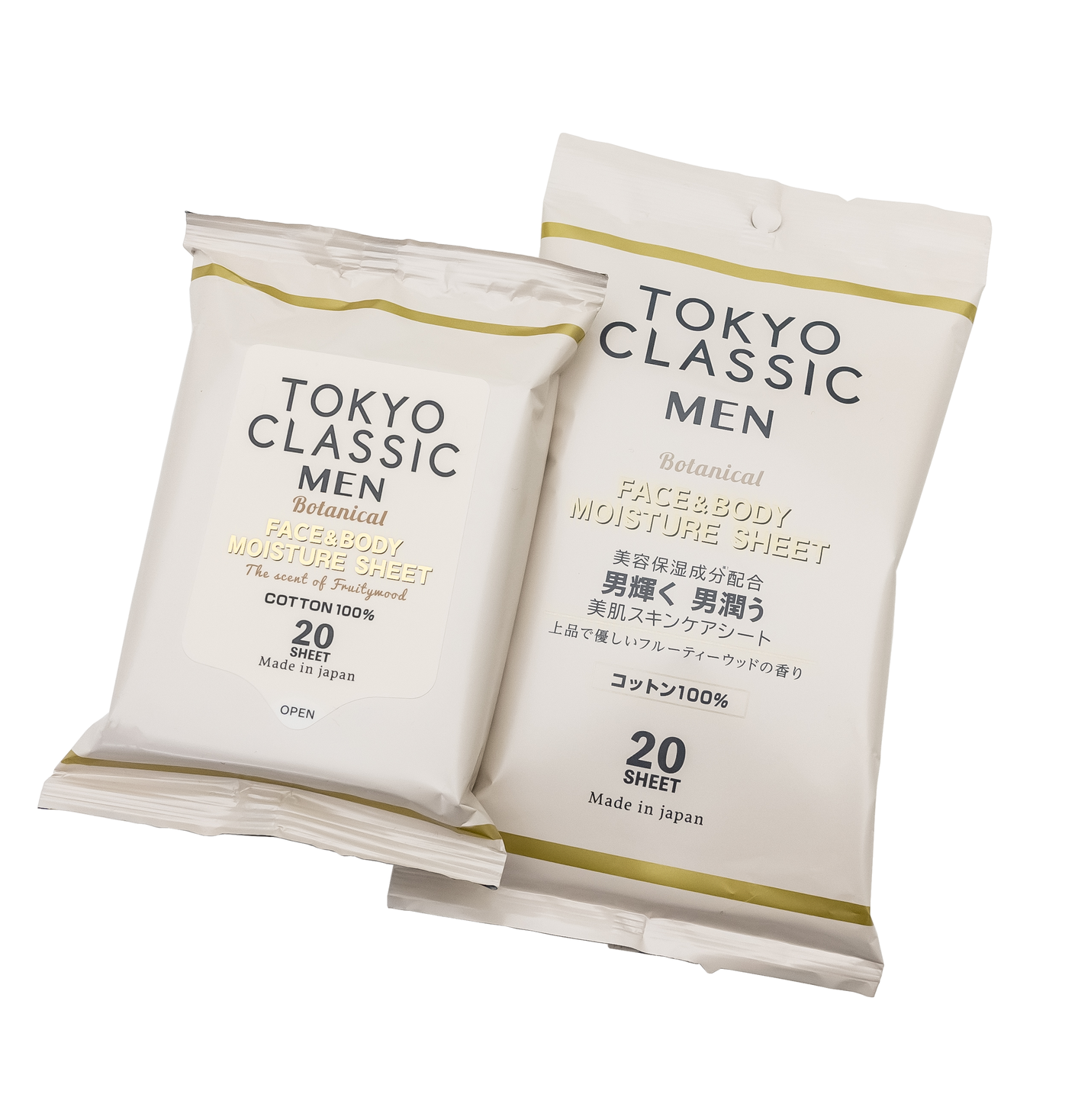 女性の要望から生まれたメンズコスメブランド Tokyo Classic Men より潤いと香りを与える保湿ケアシート新登場 株式会社サルボのプレスリリース