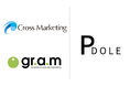 PDOLE、クロス・マーケティング、gr.a.mと海外進出支援でパートナーシップを締結