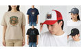 日本製Tシャツ3型と多用途キャップ3型を新発売