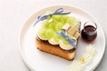 【Buttery Cafe】シャインマスカットとフランス産発酵バターの贅沢スイーツ「シャインマスカットバタートースト＆クレープ」が9月3日より新発売！