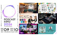 ポッドキャストの祭典「PODCAST EXPO 2026」エキシビションエリア公開。Spotify・株式会社ズーム・J-WAVEら７社による「体験型ブース」が無料エリアに登場！