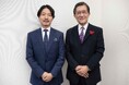 公益財団法⼈KAWAJIRI FOUNDATION 設⽴者/新世代ギャラリストの川尻征司が、京都市⻑を表敬訪問