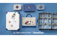 GLOBE-TROTTER×familiar 初のコラボレーションが実現 「世界の国々を旅するクマちゃん」をテーマに別注カラーのスーツケースを含む全６種類がラインナップ