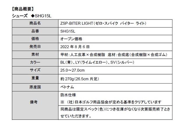 9867円 【​限​定​販​売​】 Bridgestone Golf ブリヂストンゴルフ日本正規品 ZSP-BITER LIGHT ゼロスパイク バイター ライト スパイクレス ゴルフシューズ 2022新製品 SHG15L