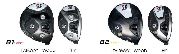 ゴルフクラブ『Bシリーズ B1ST/B2HT FAIRWAY WOOD・HY』新発売