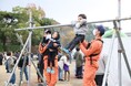 平和マネキン、「2024別府市福祉まつり・市民と消防のつどい」に出展
