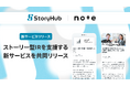 StoryHub、「ストーリー型IR」を支援するサービスをnote社と共同で提供開始