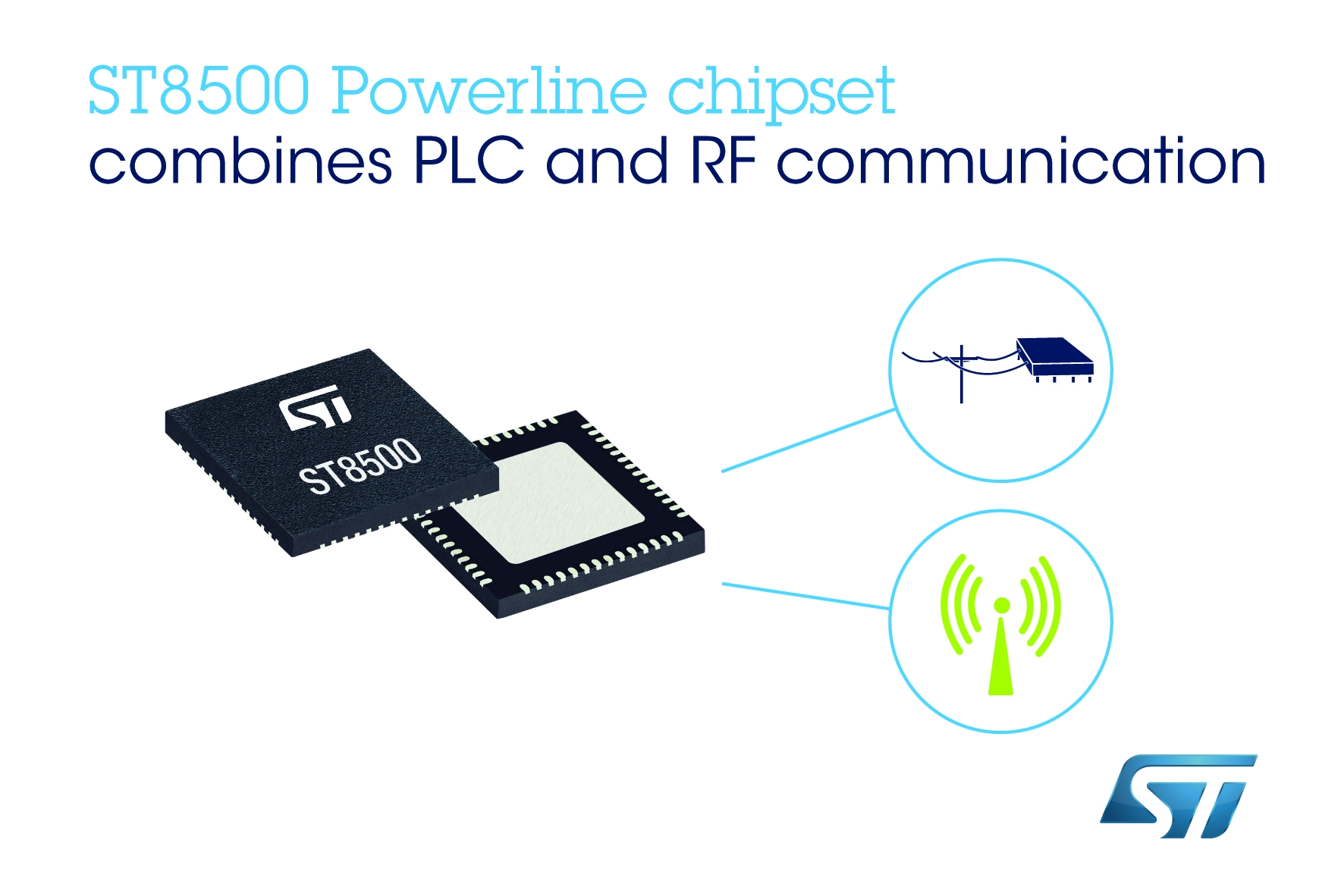スマート メータ用チップセットにインフラの柔軟性と拡張性を高める無線通信機能を追加 Stマイクロエレクトロニクスのプレスリリース