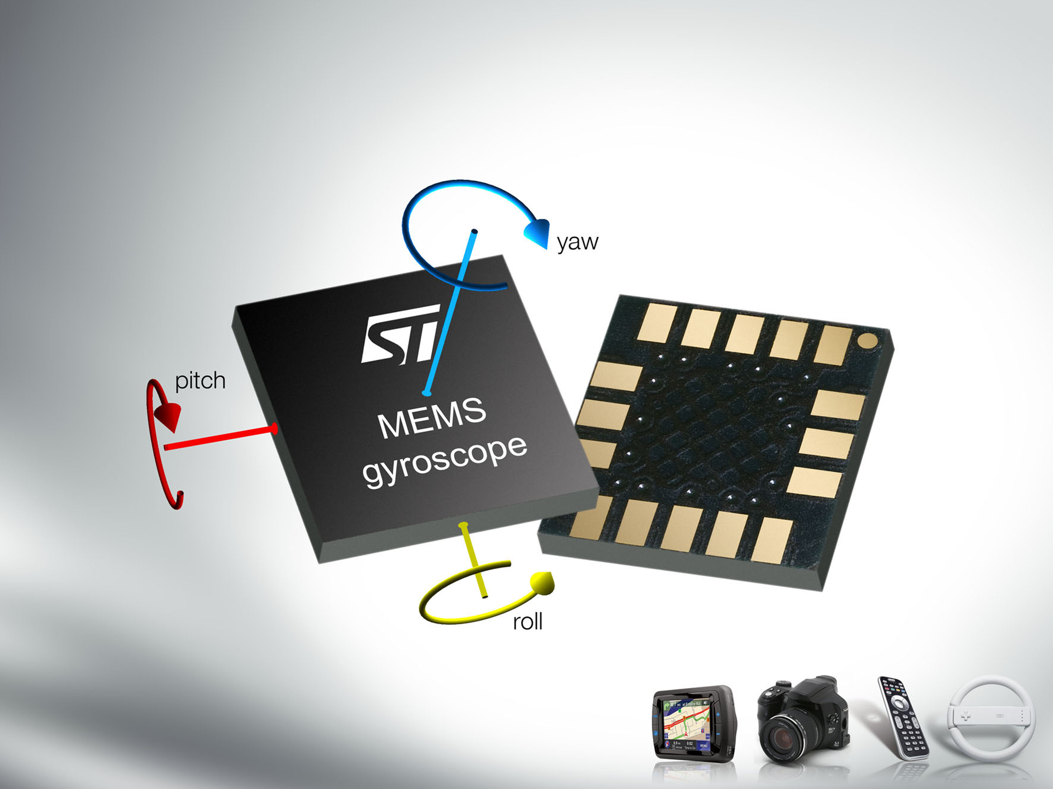 1軸/2軸MEMSジャイロ・センサの新ファミリを発表｜STマイクロエレクトロニクスのプレスリリース