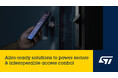 STマイクロエレクトロニクス、Aliro準拠のワイヤレス / セキュリティ技術により次世代のデジタル・アクセス制御を推進