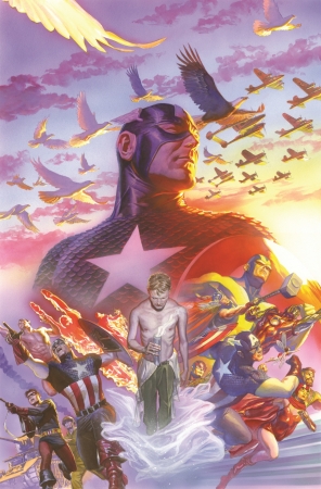 「キャプテン・アメリカ」 #22（2014年）  75周年カバー・アート