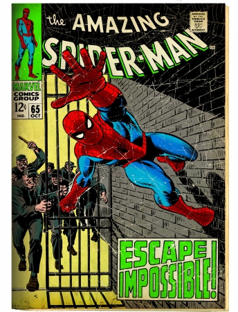 「アメイジング・スパイダーマン」#65(1968年) 原画