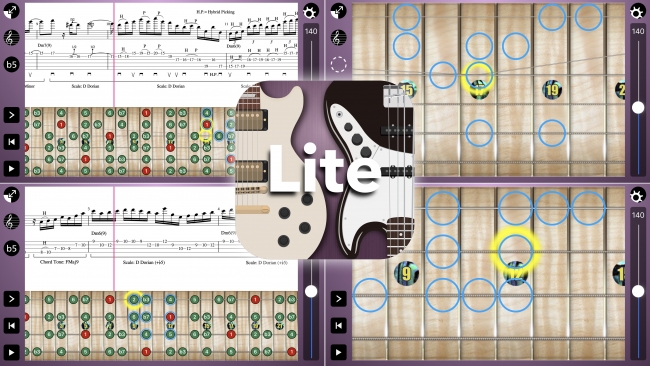 App Store1位 ユーザー評価ほぼ満点のギタリスト ベーシスト向けフレーズ 教則ネタアプリに無料版が登場 Phrasestock Lite 株式会社one Grooveのプレスリリース