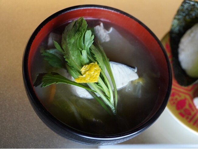 “うますぎ一本杉”川嶋特製スペシャルお味噌汁