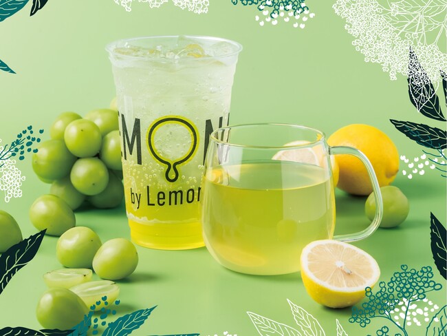 【冬の新商品】 左から順に「エルダーフラワー&マスカット ソーダレモネード」「エルダーフラワー&マスカット ホットレモネード」 【冬の新商品】 左から順に「エルダーフラワー&マスカット ソーダレモネード」「エルダーフラワー&マスカット ホットレモネード」