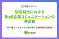 若年層の約3人に1人が「取引先を調べる際」にBtoB企業情報を閲覧、SNSは“認知”ではなく“意思決定”の起点へ