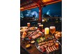 【みなとみらいの夜景をテラスで愉しむ】横浜赤レンガ倉庫BUTCHER REPUBLIC 横浜赤レンガ シュラスコBBQ & BEERにて8月24日限定の花火観賞＆本格シュラスコ食べ放題プランを販売！