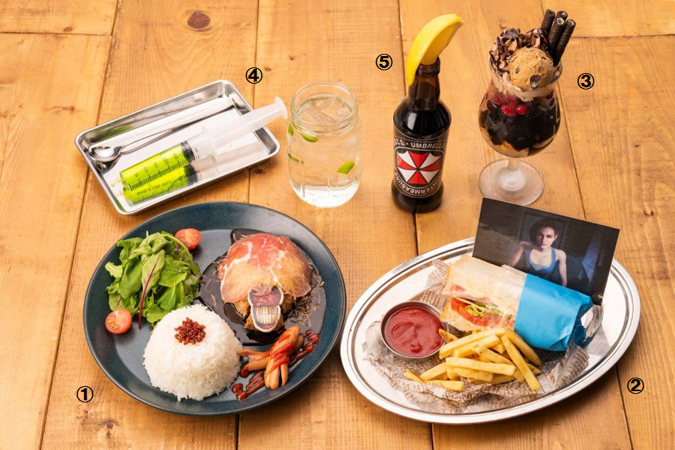 カプコンカフェ 池袋店 バイオハザード Re 3 コラボメニューを公開 株式会社カプコンのプレスリリース