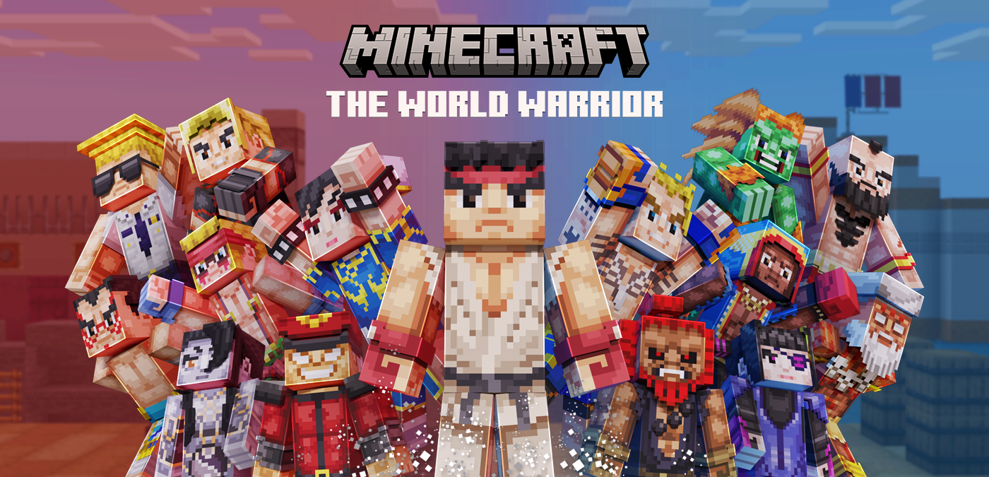 Minecraftにあの World Warrior 達が登場 株式会社カプコンのプレスリリース