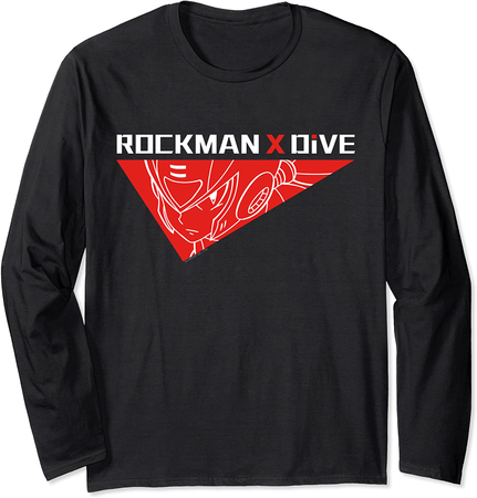 ROCKMAN X DiVE ZERO 長袖Tシャツ