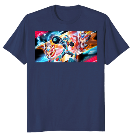 ROCKMAN X DiVE 2nd Anniversary Tシャツ