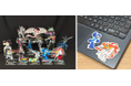 カプコンキャラクター大集合！　カプコンストアのメインビジュアルを使用したアクリルスタンドとステッカーが新登場！