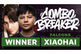 中国のレジェンドプレイヤーFALCONS | XIAOHAI選手が優勝！　「COMBO BREAKER」の『ストリートファイター6』部門結果速報
