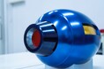 「東京ゲームショウ2026」カプコンブースにて、「究極の青を追求した1/1スケールロックバスター」が展示！