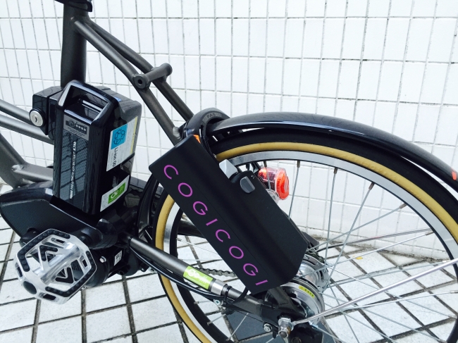 自転車用スマートロックにより貸出・返却が可能