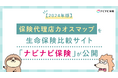【2024年版】生命保険代理店カオスマップを生命保険比較サイト「ナビナビ保険」が公開