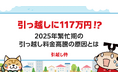 【引っ越し繁忙期調査】引っ越しが117万円!?2025年繁忙期の引越し料金高騰に迫る