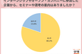 約7割の学生が、インターンシップに参加した企業の「セミナー」「選考」に参加。「仕事内容や企業の雰囲気を理解でき、選考を受けたいと思った」の声