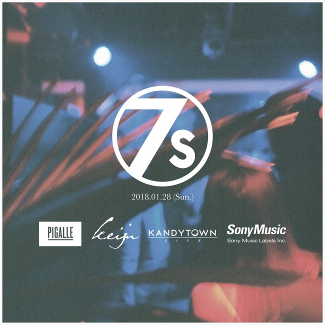KEIJU as YOUNG JUJU Presents ”7 Seconds” Supported by PIGALLE