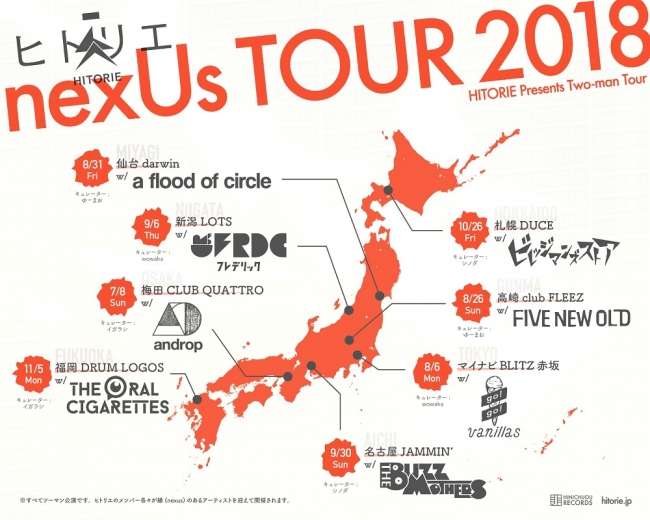 nexUs TOUR 2018