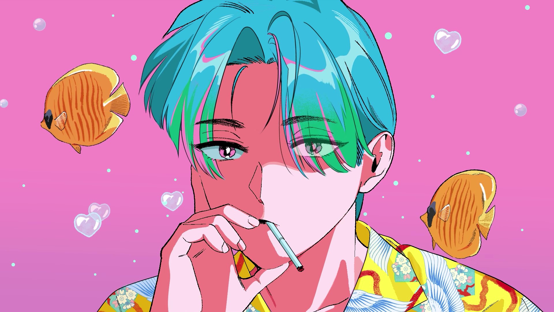 Anly イラストレーター 電qとのコラボミュージックビデオが公開 真夏の恋を唄った キャンセル待ちの恋 デジタルシングルが配信開始 新アー写も公開 株式会社ソニー ミュージックレーベルズのプレスリリース