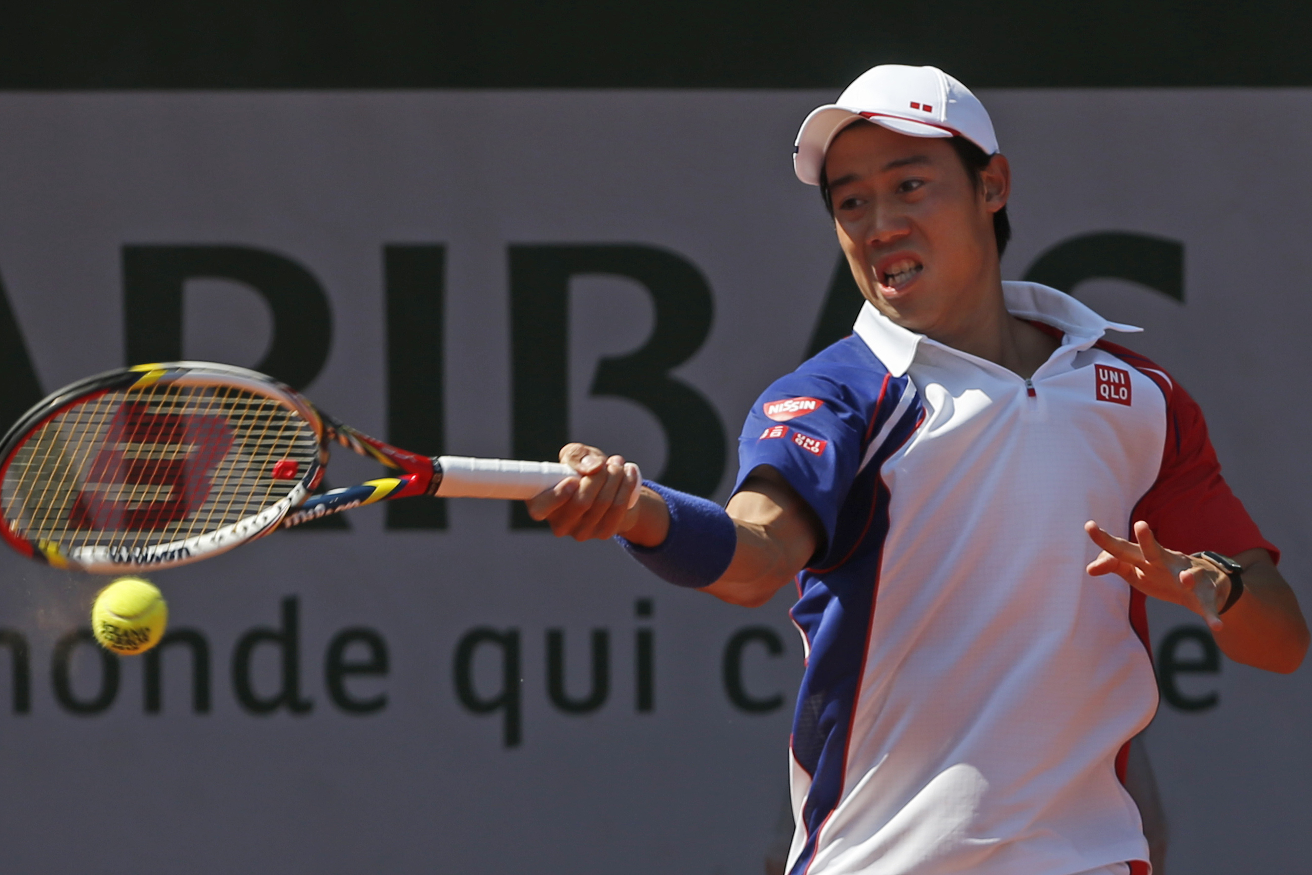 全仏オープンテニス 快勝で2回戦進出を決めた錦織圭に独占インタビュー 全仏オープンテニスをｗｏｗｏｗで連日生中継 株式会社wowowのプレスリリース