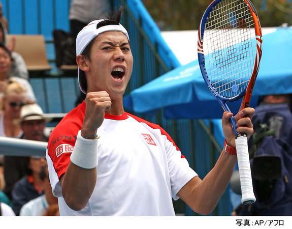 錦織圭、独占インタビュー！明日「全豪オープンテニス」３回戦で