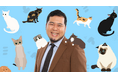 「猫×お笑い」夢のスペシャル配信 第2弾!令和ロマン・松井ケムリが猫だけのライブ配信アプリ「nekochan」で獣医師と一緒にスペシャル生配信!