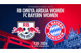 サッカー国際親善試合「RB大宮アルディージャWOMEN vs. FCバイエルンWOMEN」元・なでしこジャパンの鮫島彩と岩渕真奈によるダブル解説での出演が決定！WOWOWで独占生中継！